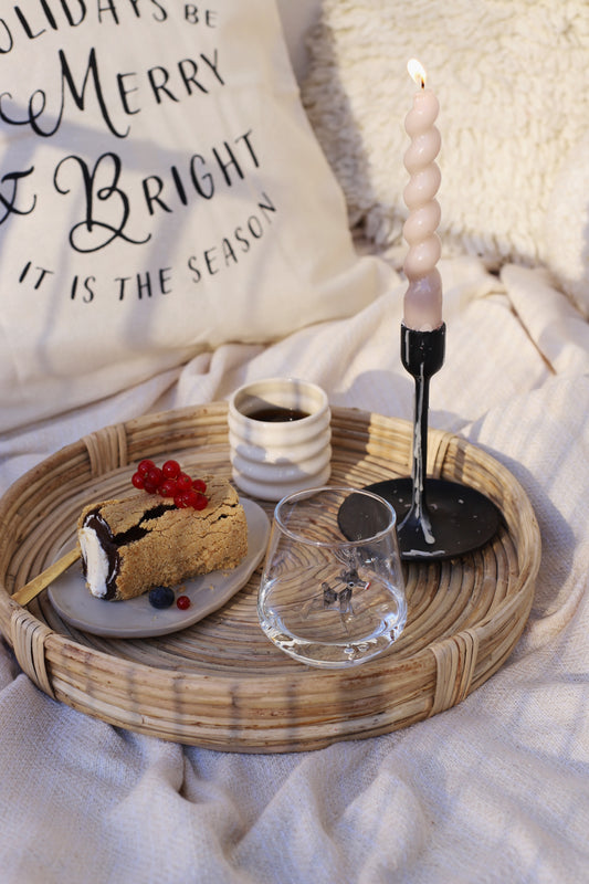 Tiny Figurine Drinking Glass, Rudolph