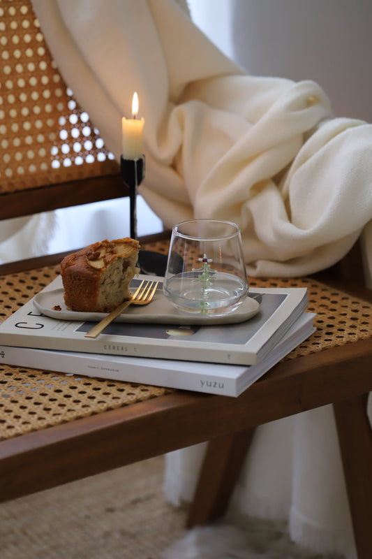 Tiny Figure Drinking Glass, Christmas Tree