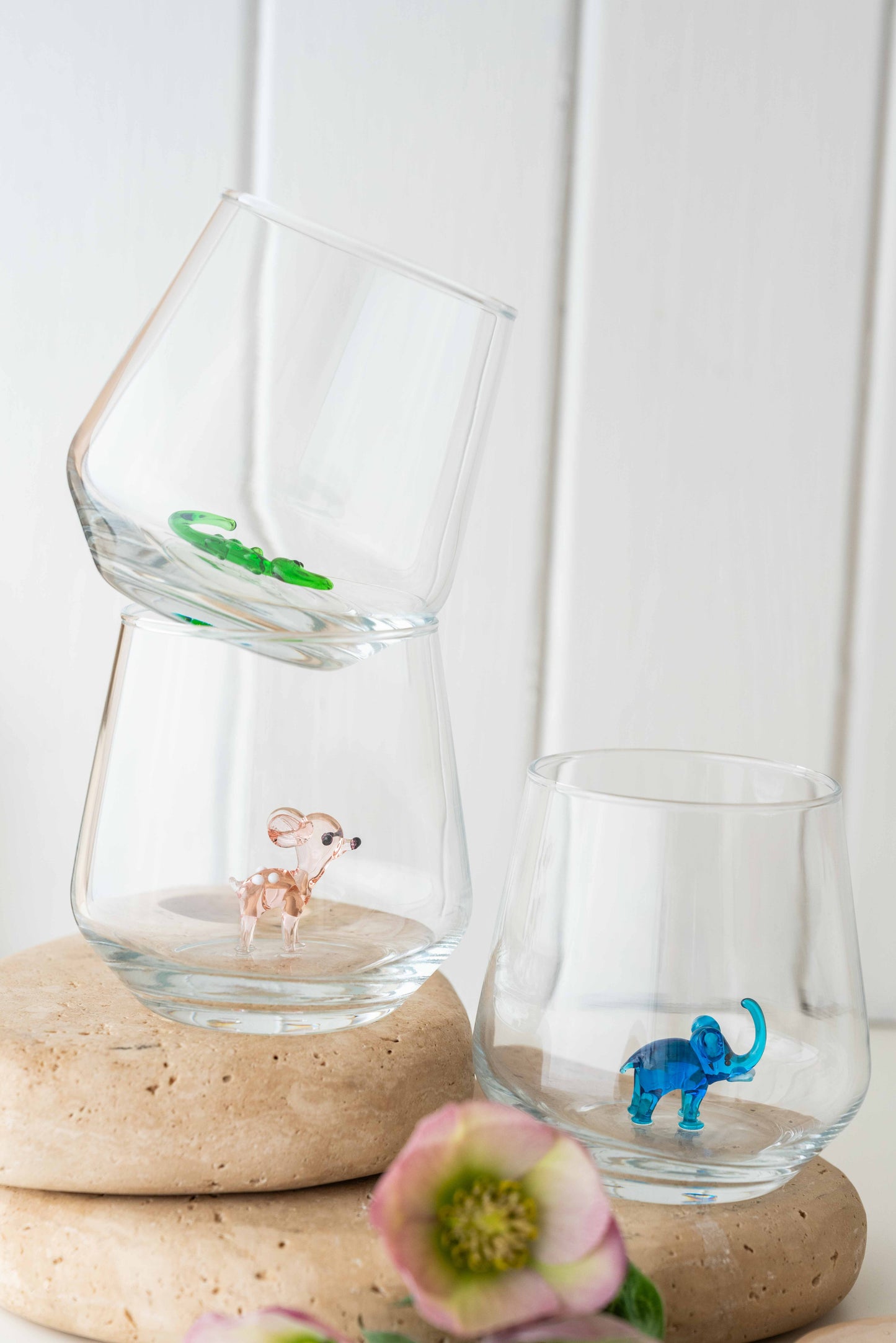 Safari (II) Theme Drinking Glass Set of 6