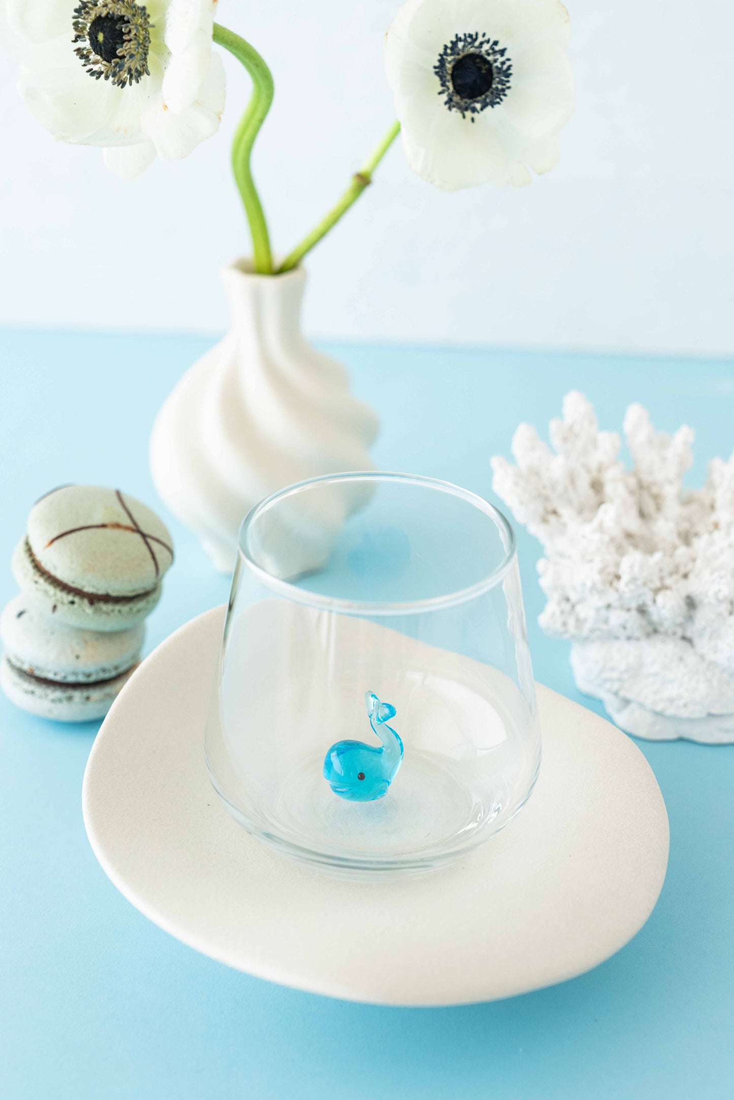 Ocean Theme Drinking Glass Set of 6