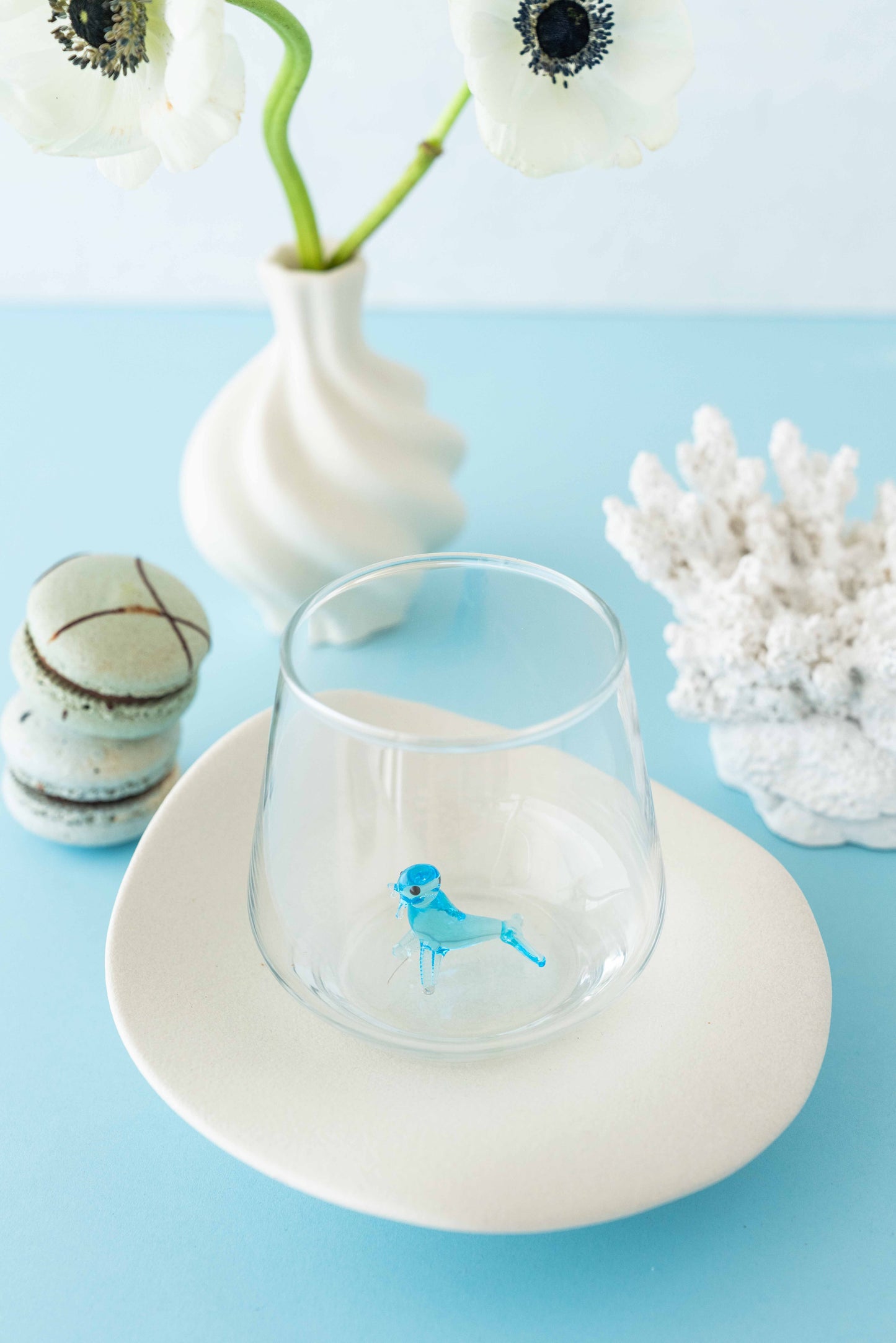 Ocean Theme Drinking Glass Set of 6