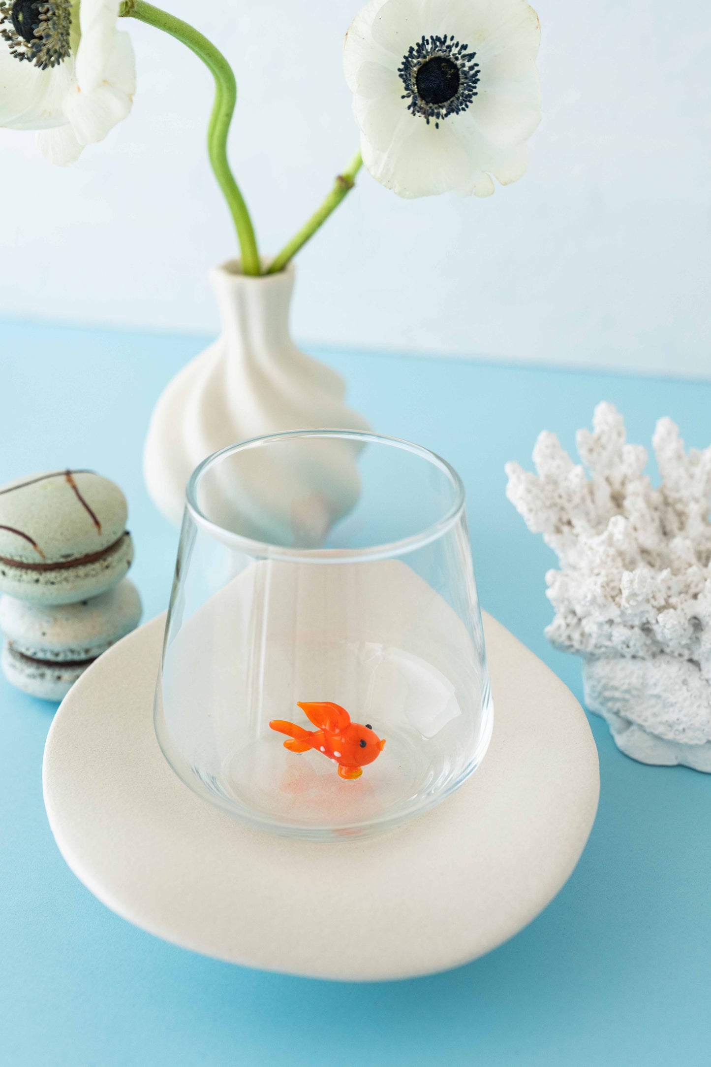 Tiny Animal Drinking Glass, Nemo