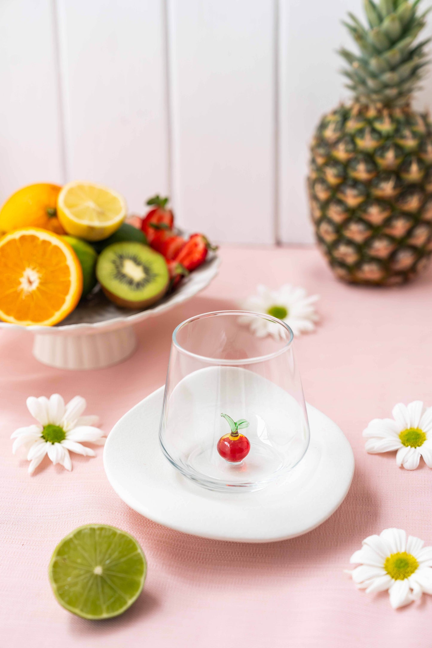 Fruit Theme Drinking Glass Set of 6