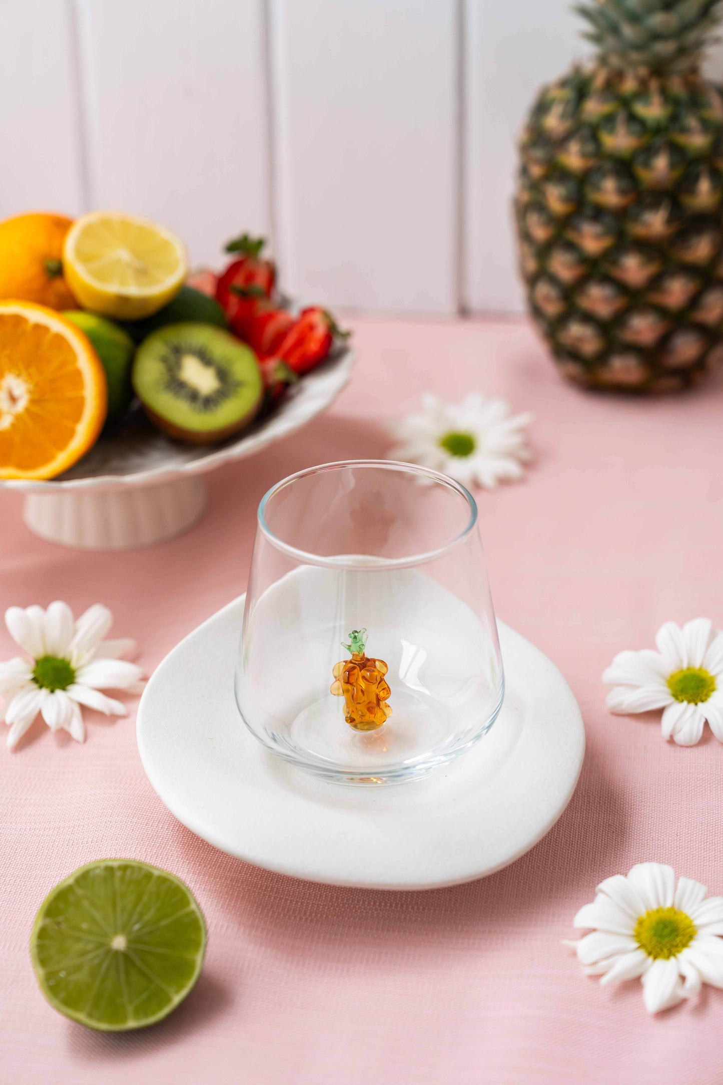 Fruit Theme Drinking Glass Set of 6