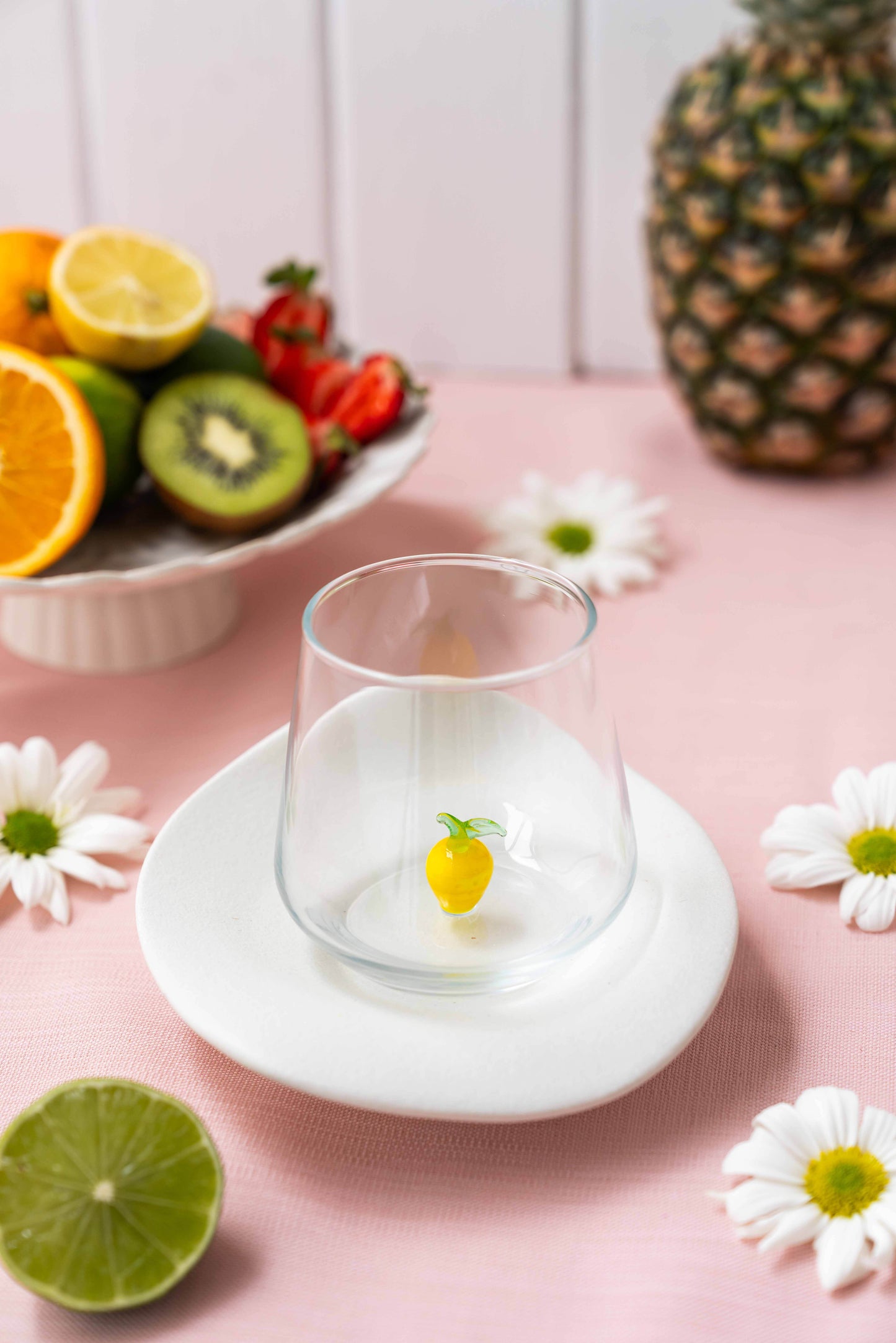 Fruit Theme Drinking Glass Set of 6