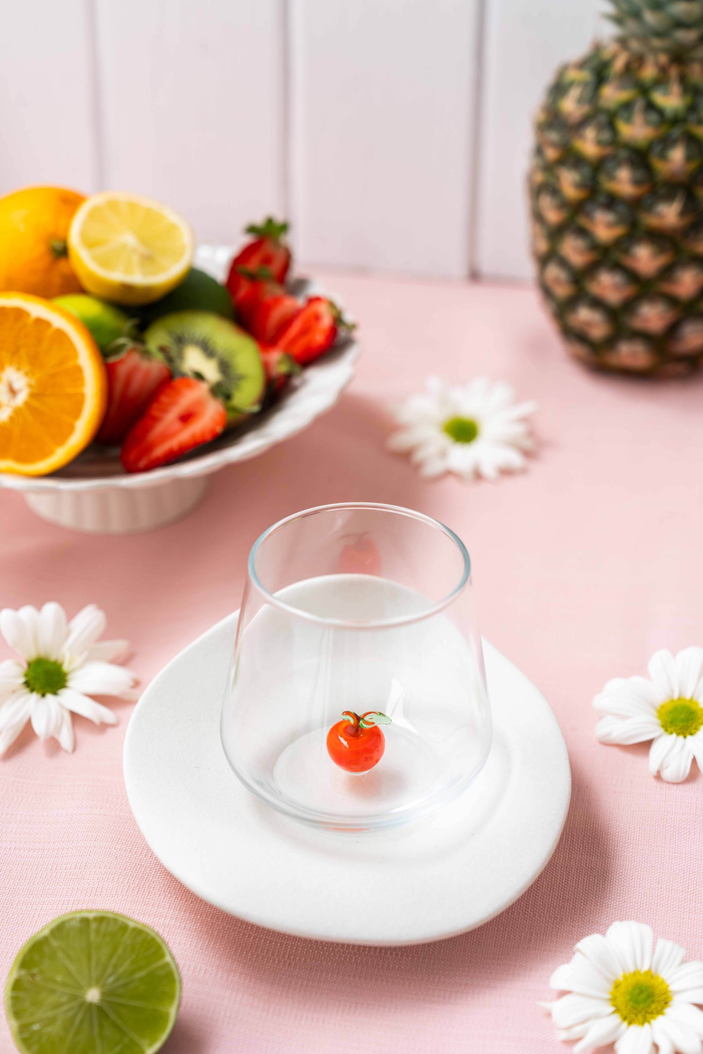 Fruit Theme Drinking Glass Set of 6