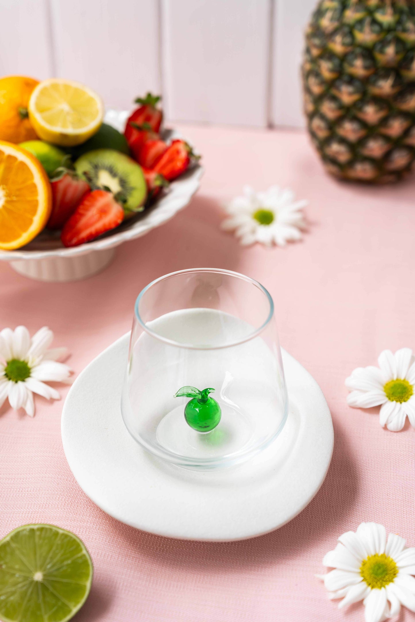 Fruit Theme Drinking Glass Set of 6