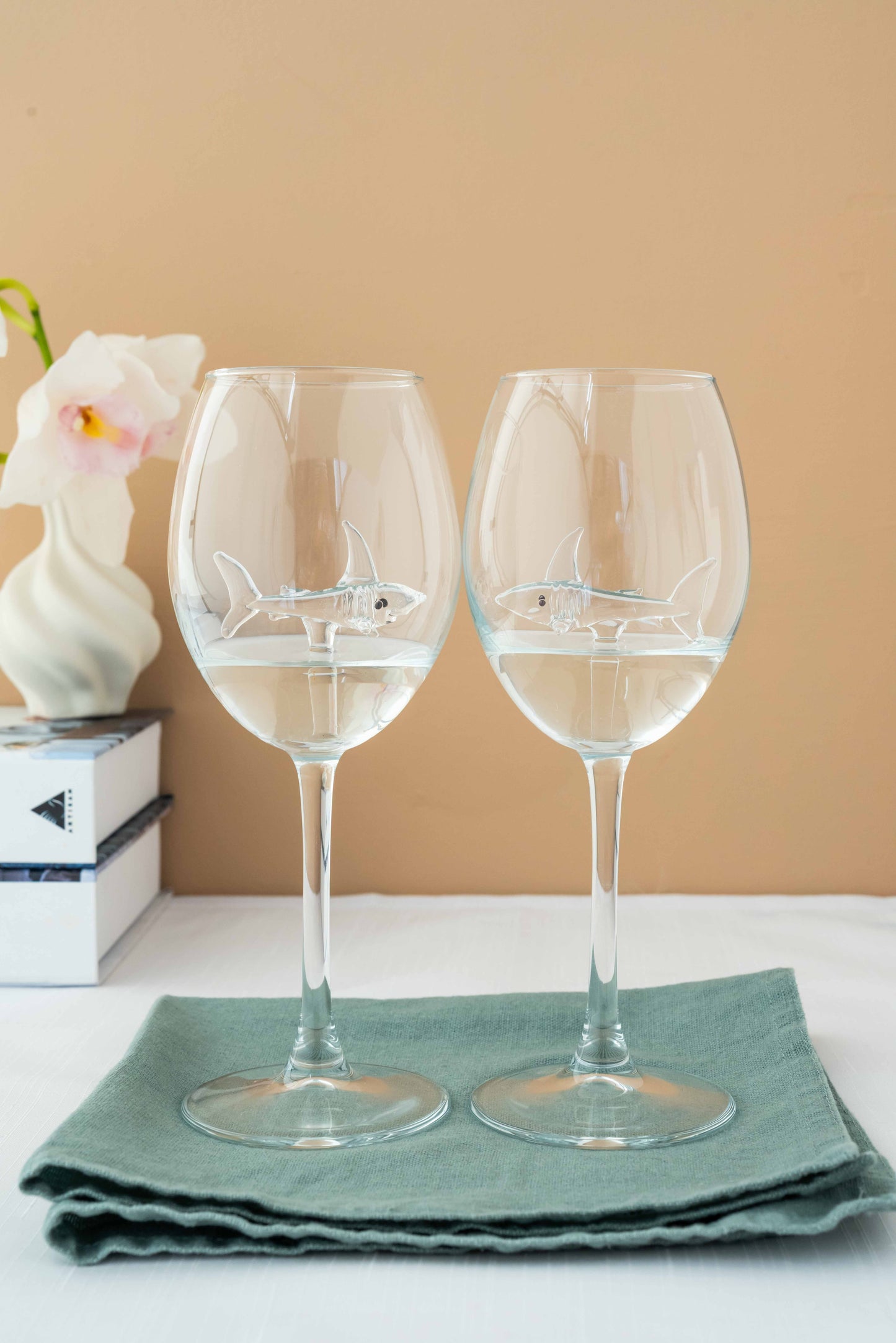 Shark Stem Wine Glass – Limited Edition