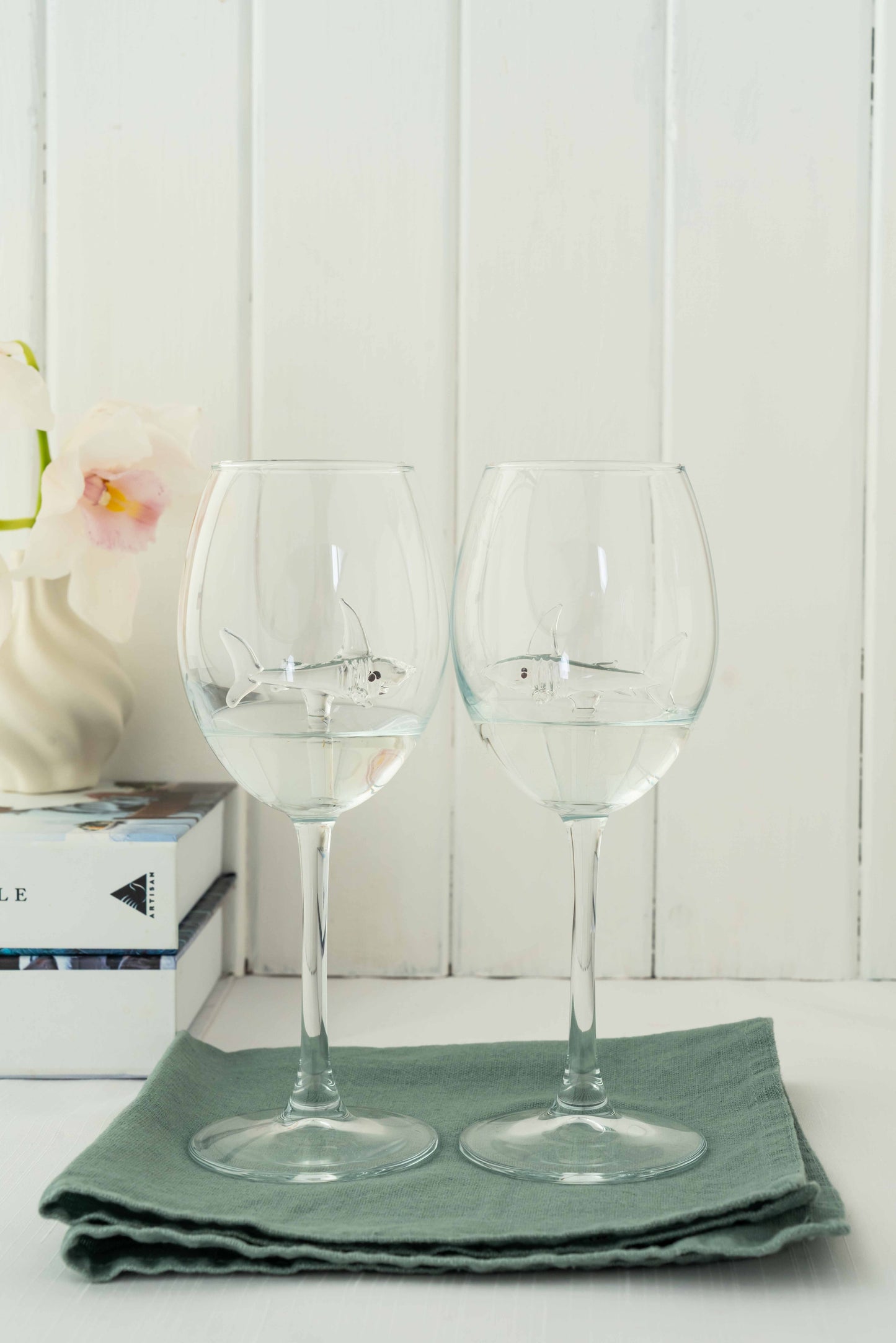 Shark Stem Wine Glass – Limited Edition