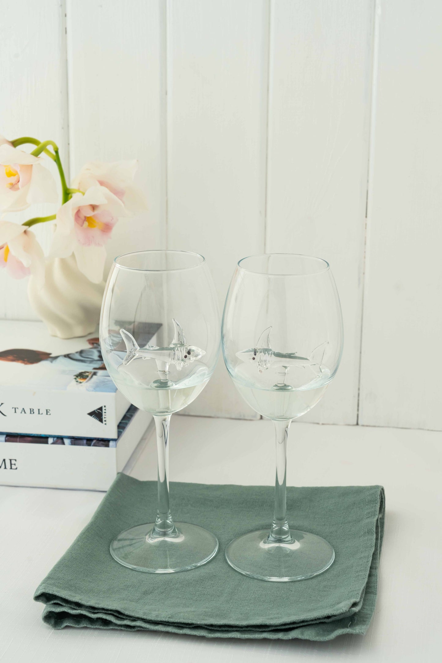 Shark Stem Wine Glass – Limited Edition