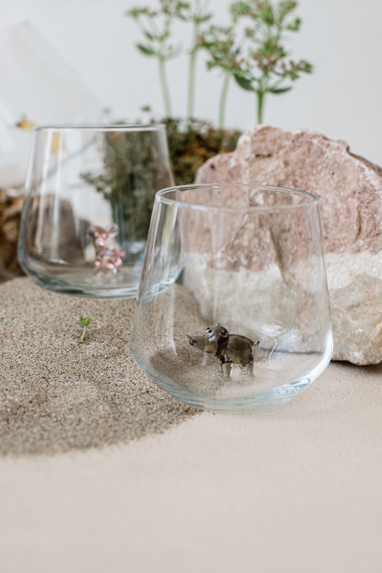 Safari (II) Theme Drinking Glass Set of 6