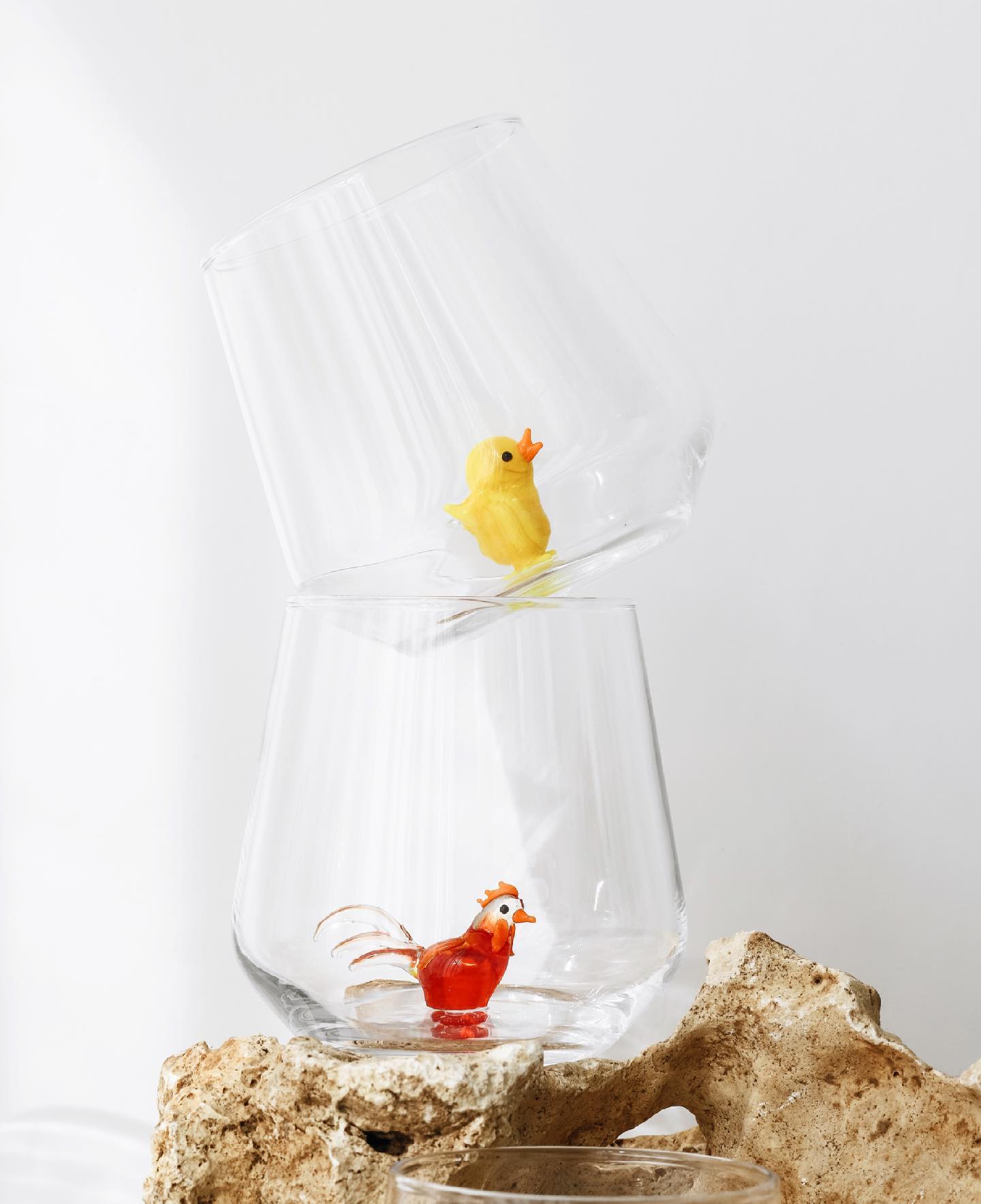 Farm Theme Drinking Glass Set of 6