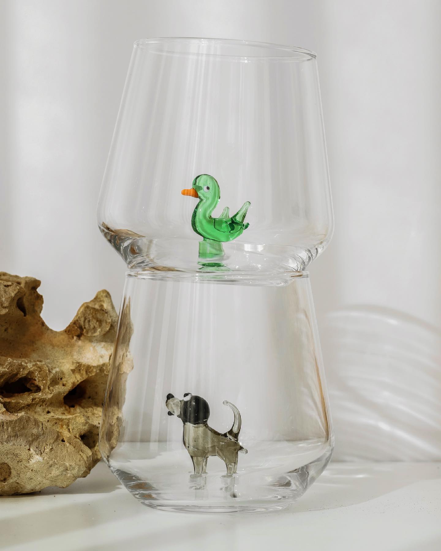 Farm Theme Drinking Glass Set of 6