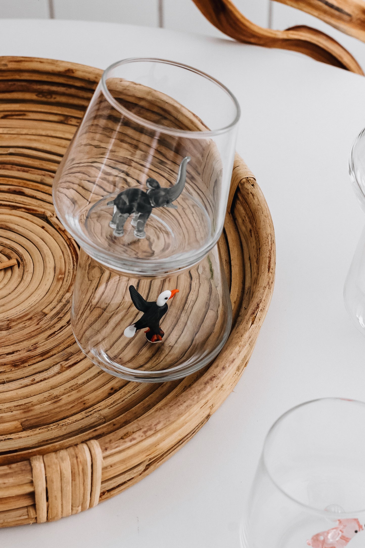Safari Theme Drinking Glass Set of 6
