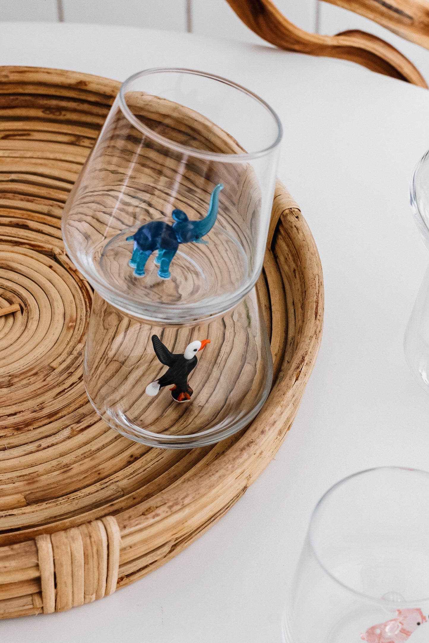 Safari Theme Drinking Glass Set of 6