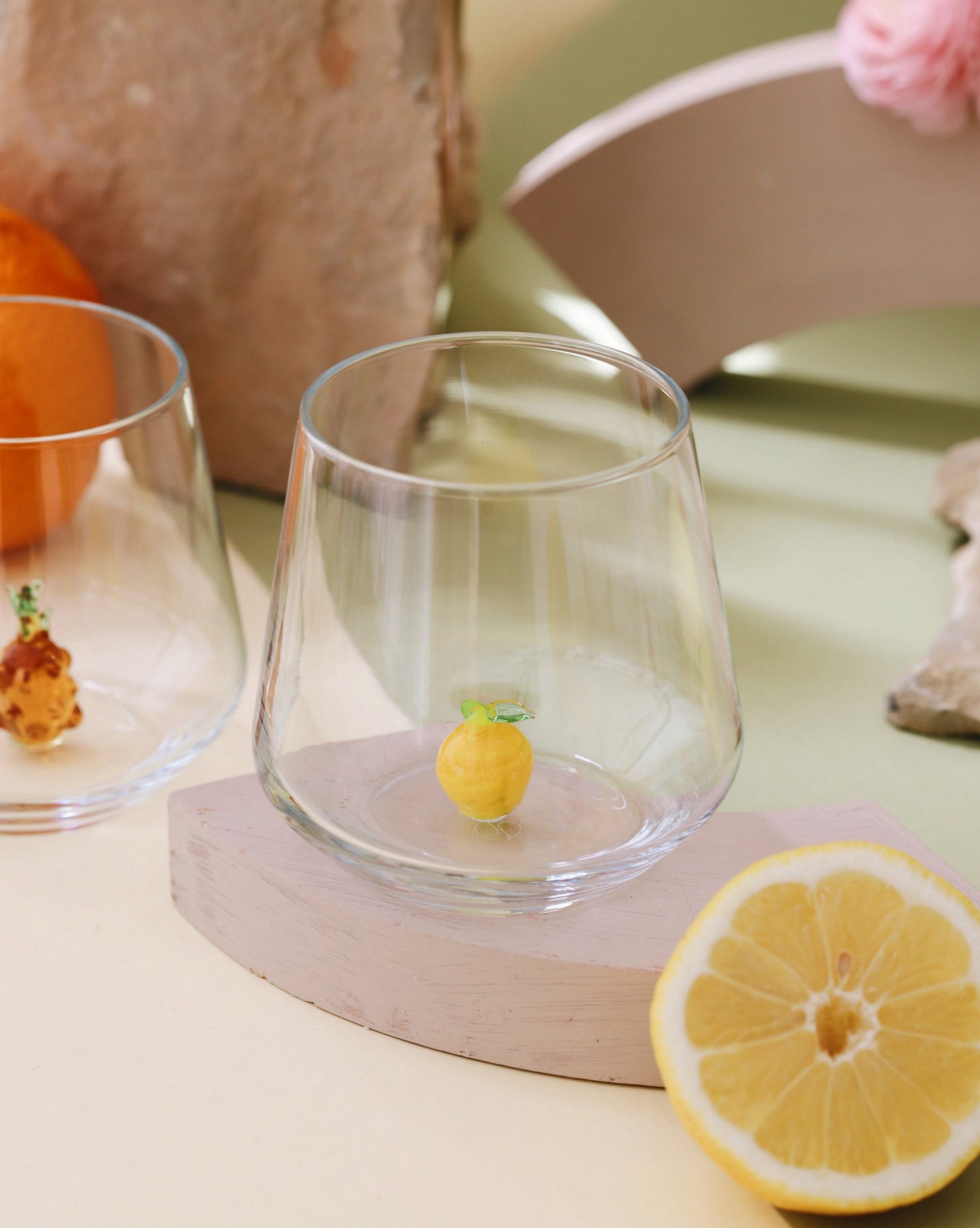 Fruit Theme Drinking Glass Set of 6