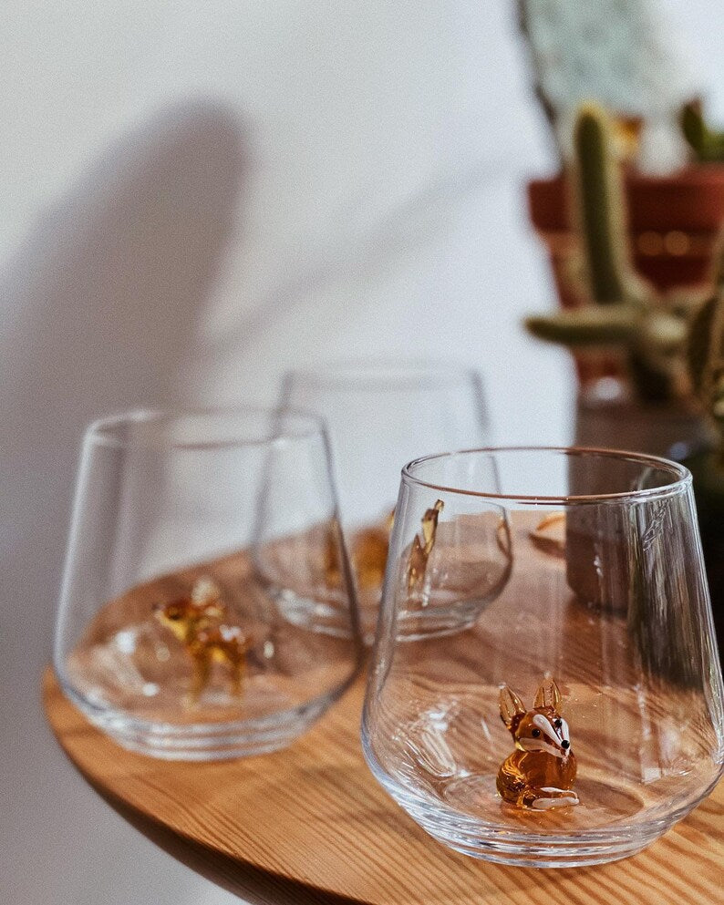 Desert Theme Drinking Glass Set of 6