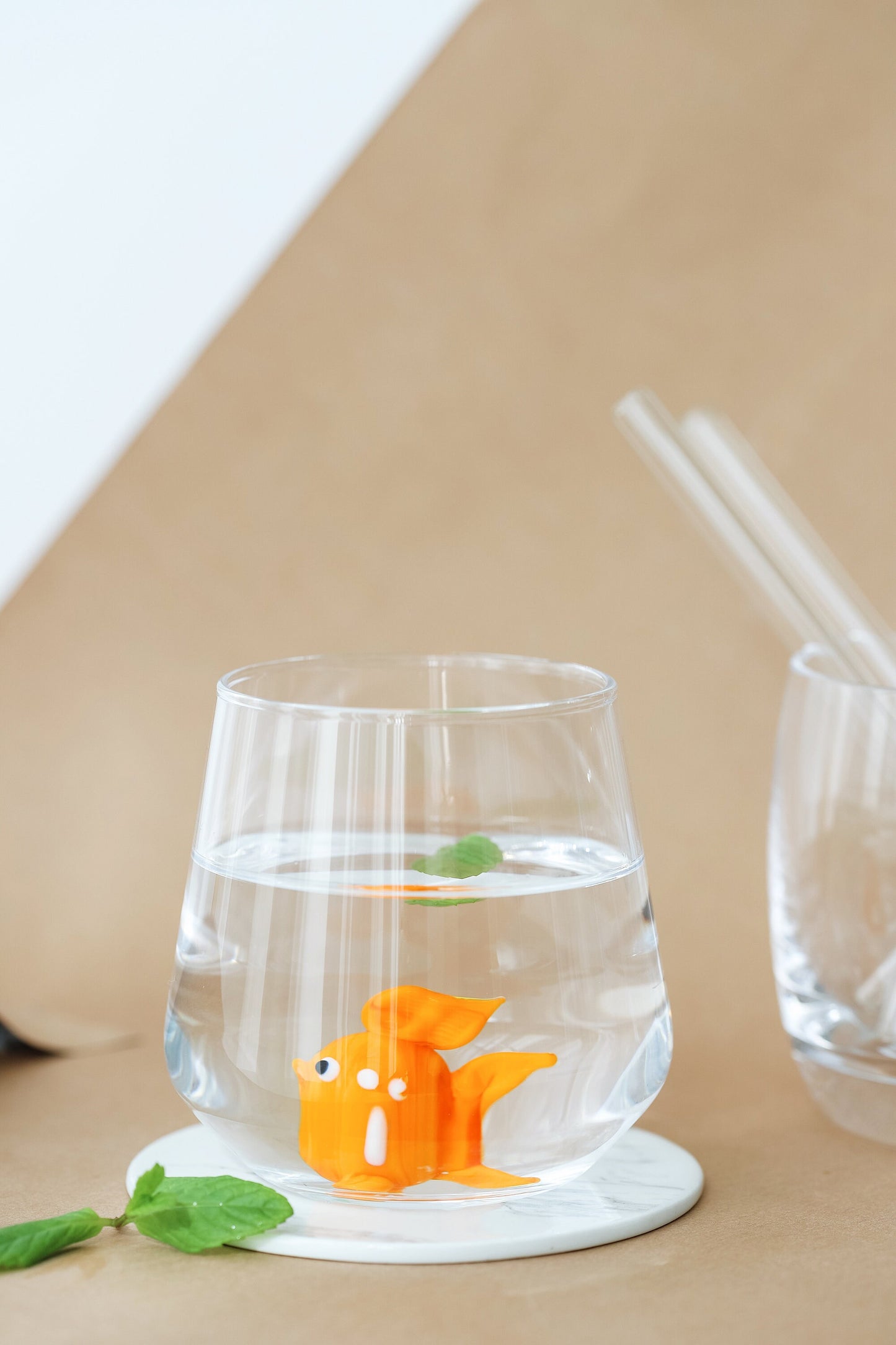 Tiny Animal Drinking Glass, Nemo