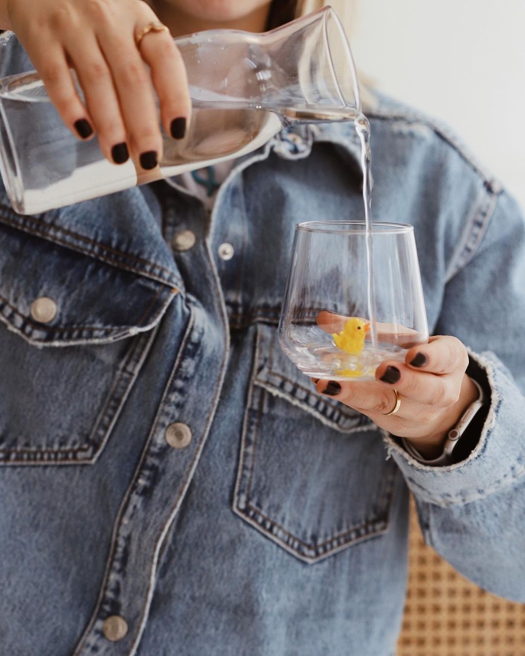 Tiny Animal Drinking Glass, Chick