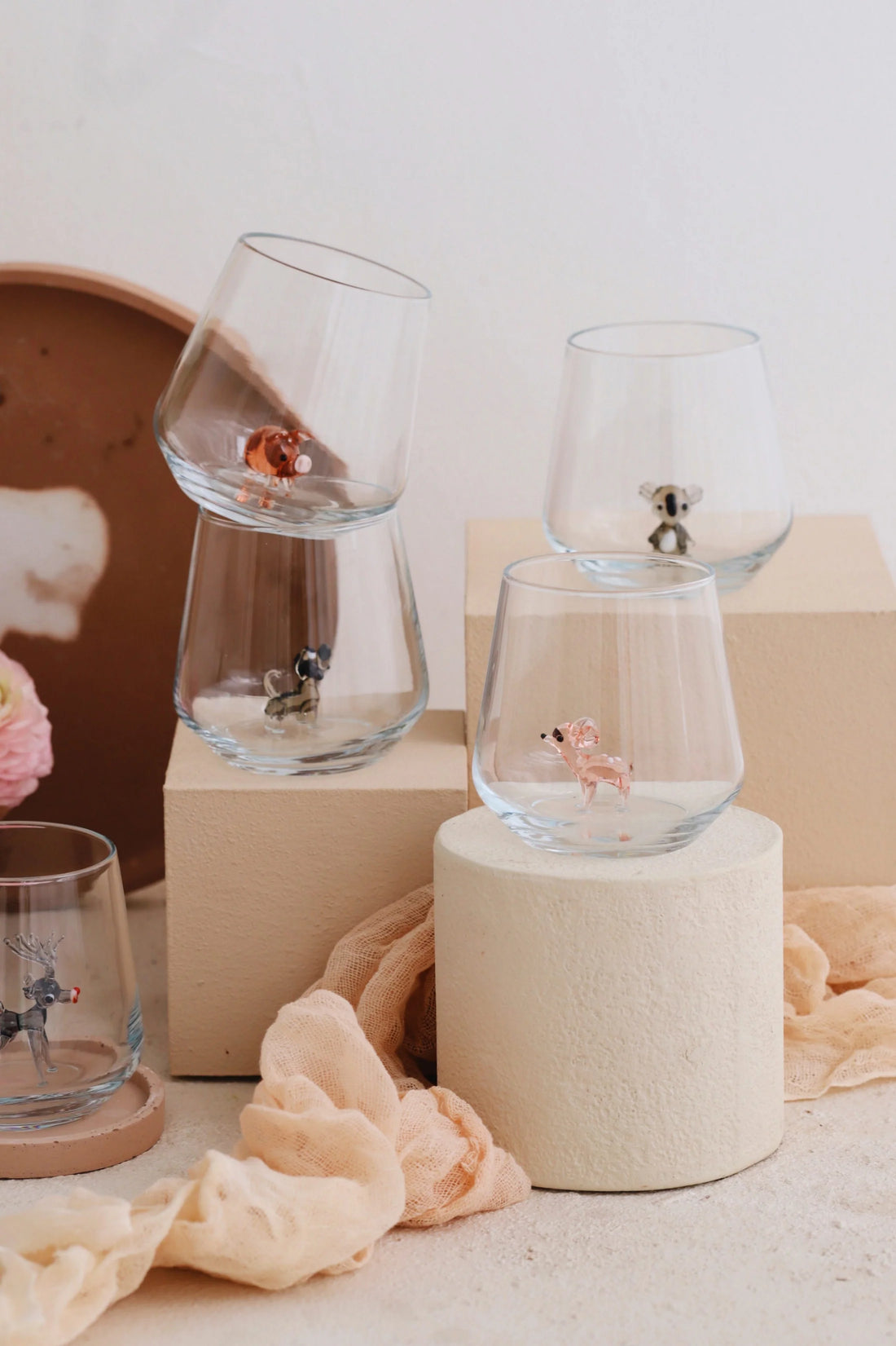 Elevate Your Drinking Experience with MiniZoo USA's Handmade Figurine Glasses