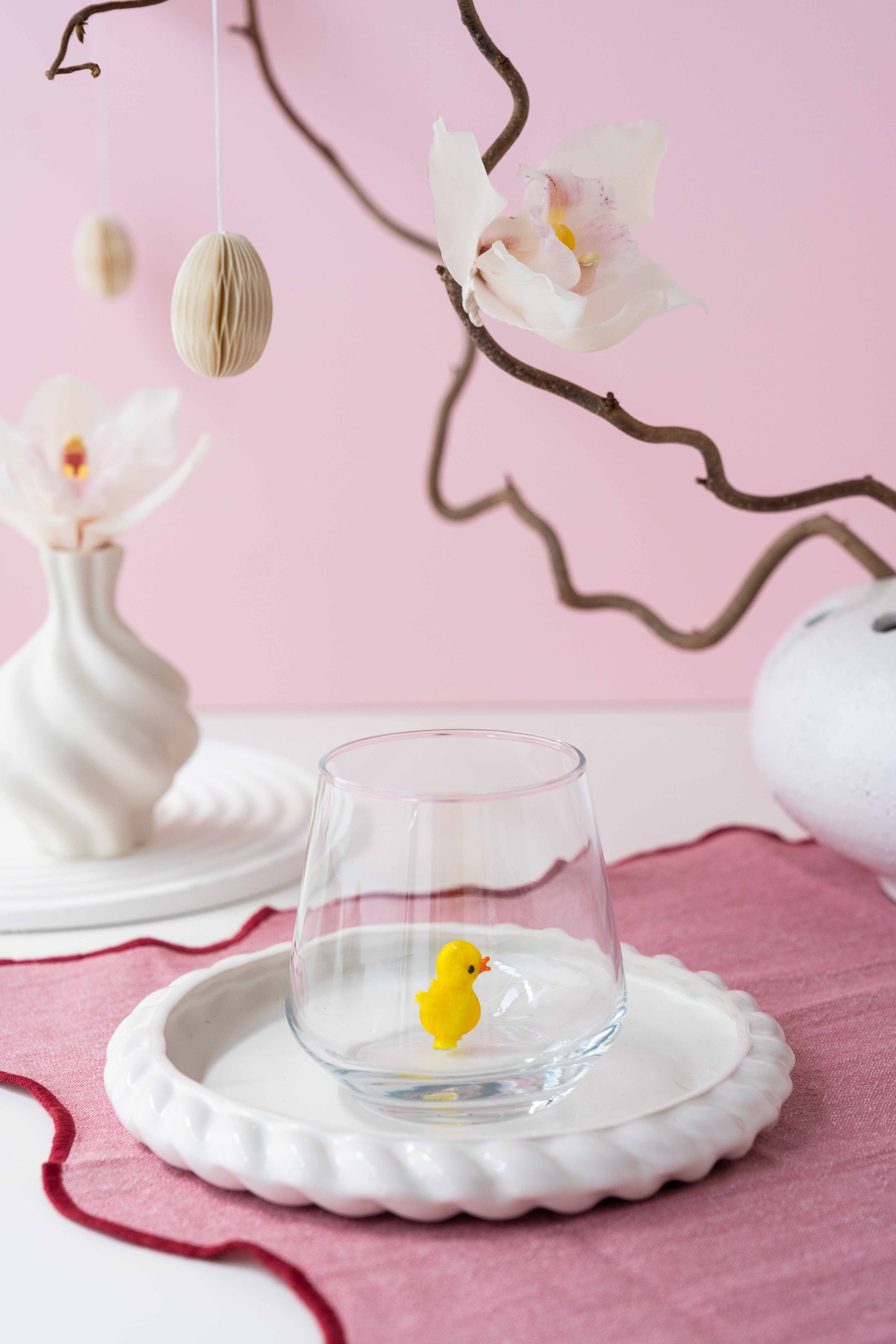 Tiny Animal Drinking Glass, Chick