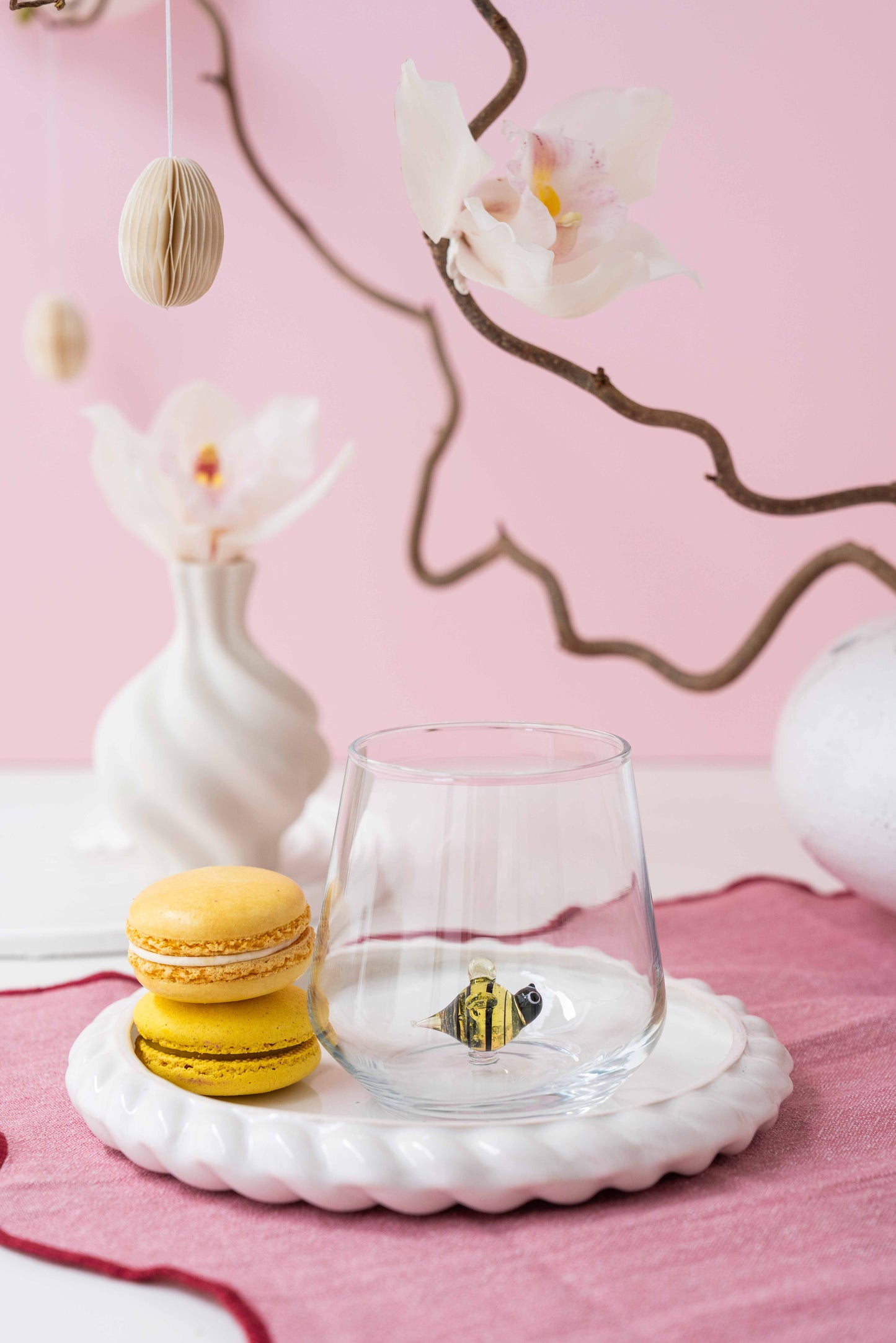 Tiny Animal Drinking Glass, Bee