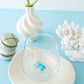 Tiny Animal Drinking Glass, Blue Fish