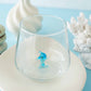 Tiny Animal Drinking Glass, Dolphin