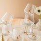 Zooluxe Golden Glass Set of 6