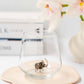 Tiny Animal Drinking Glass, Gray Elephant