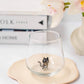 Tiny Animal Drinking Glass, Raccoon