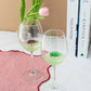 Set of 2 Grape Wine Glasses – Purple & Green