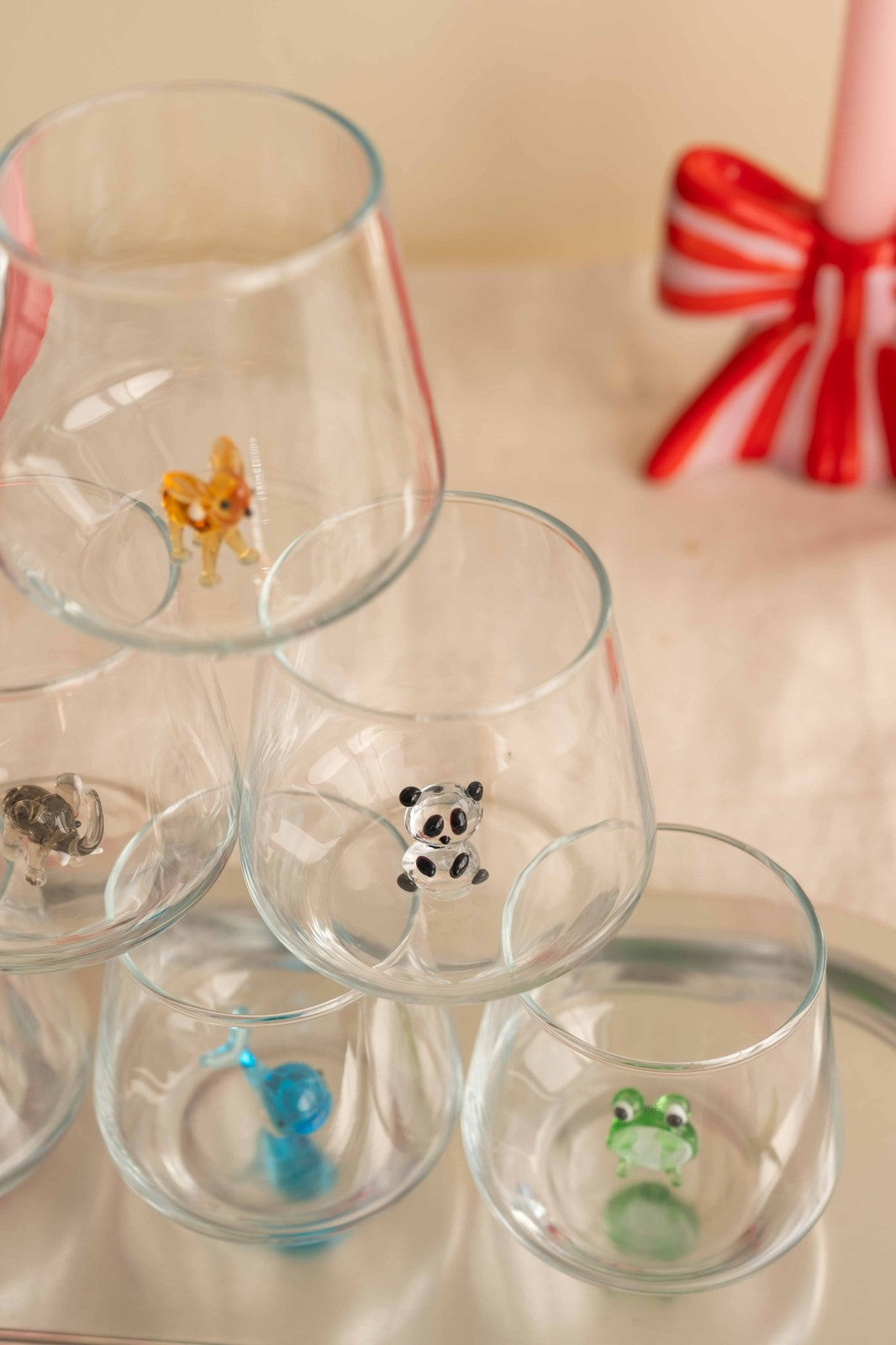 2026 MiniZoo Fan Favorites Drinking Glass Set, 6-Piece