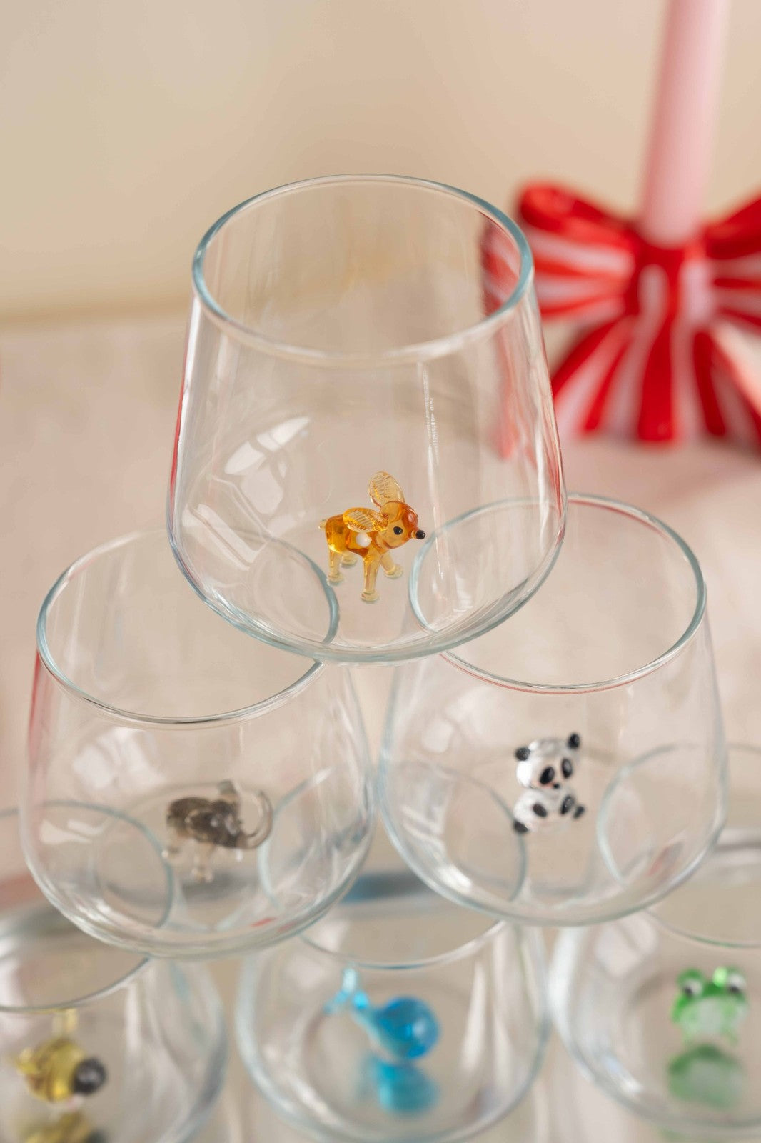 2026 MiniZoo Fan Favorites Drinking Glass Set, 6-Piece