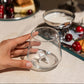 Tiny Animal Drinking Glass, White Cat