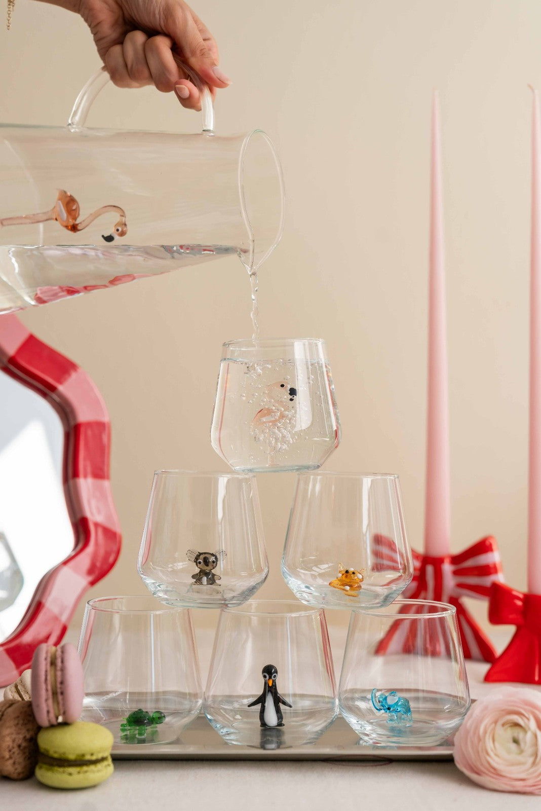 2026 MiniZoo Fan Favorites Drinking Glass Set No. 2, 6-Piece