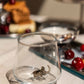 Tiny Animal Drinking Glass, Gray Elephant
