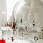 Christmas Theme Drinking Glass Set of 6