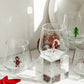 Christmas Theme Drinking Glass Set of 6