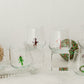 Christmas Theme Drinking Glass Set of 6