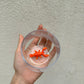 Tiny Animal Drinking Glass, Lobster