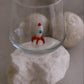 Tiny Figure Drinking Glass, Rocket
