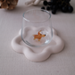 Tiny Animal Drinking Glass, Mini Corgi Puppy