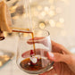 Tiny Figure Drinking Glass, New Santa