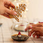 Tiny Animal Drinking Glass, Christmas Gnome
