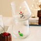 2026 Christmas Animal Drinking Glass Set, 6-Piece