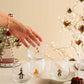 2026 Christmas Animal Drinking Glass Set, 6-Piece