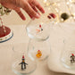 2026 Christmas Animal Drinking Glass Set, 6-Piece