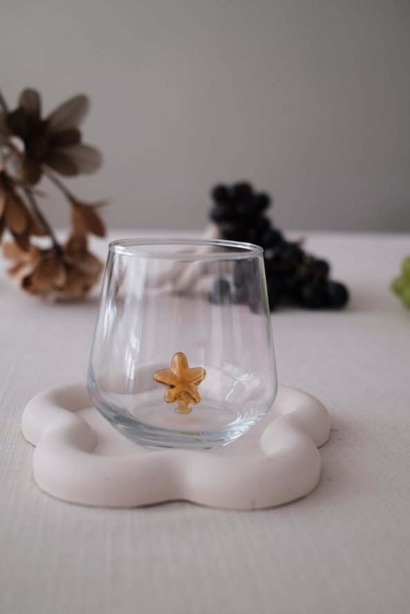 Tiny Animal Drinking Glass, Star