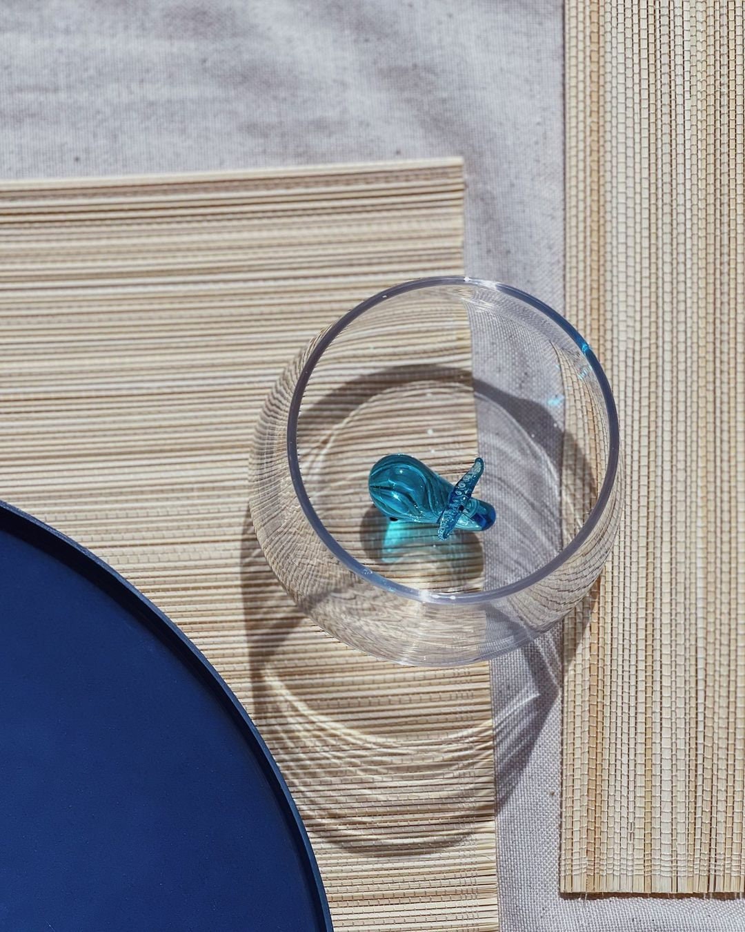 Tiny Animal Drinking Glass, Whale